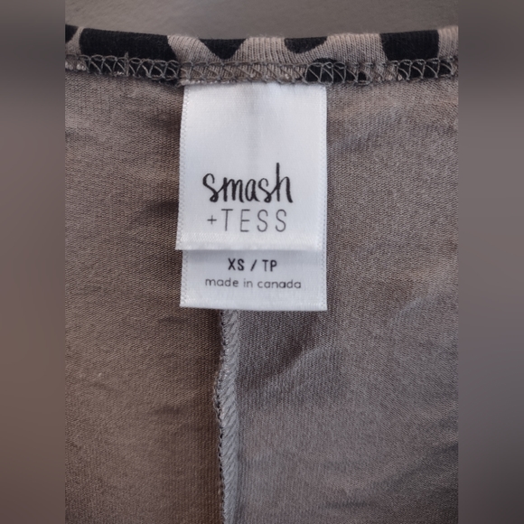 Smash + Tess The Sunday Shortly Dress In Lexi Leopard With Pockets Size XS - Picture 2 of 6